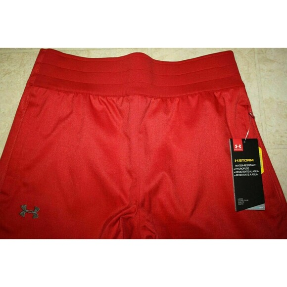 NEW Snow Pants Ski Women's Small Under Armour Storm Red Snow Board Gear - Picture 3 of 6